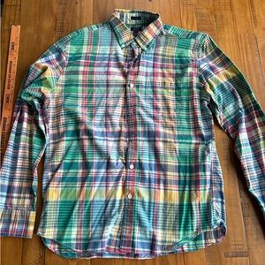 Multicolor Plaid Men's Shirt
